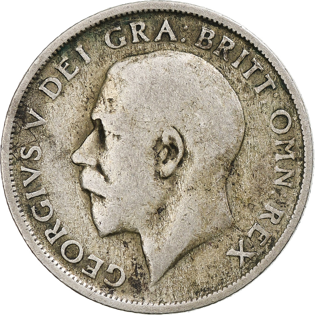 Munten, Groot Bretagne, George V, Shilling, 1920, FR, Zilver, KM:816a