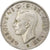 Monnaie, Grande-Bretagne, George VI, Florin, Two Shillings, 1945, TTB, Argent
