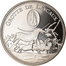 France, Medal, La Grotte de Lascaux, MS(65-70), Copper-nickel