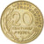 Coin, France, Marianne, 20 Centimes, 1971, Paris, VF(30-35), Aluminum-Bronze