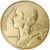 Moeda, França, Marianne, 20 Centimes, 1978, Paris, VF(30-35), Alumínio-Bronze