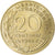 Moneda, Francia, Marianne, 20 Centimes, 1982, Paris, MBC, Aluminio - bronce
