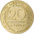 Moneda, Francia, Marianne, 20 Centimes, 1985, Paris, BC+, Aluminio - bronce