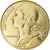 Moeda, França, Marianne, 20 Centimes, 1986, Paris, EF(40-45), Alumínio-Bronze