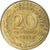 Moeda, França, Marianne, 20 Centimes, 1992, Paris, AU(55-58), Alumínio-Bronze