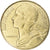Moneda, Francia, Marianne, 20 Centimes, 1993, Paris, MBC, Aluminio - bronce