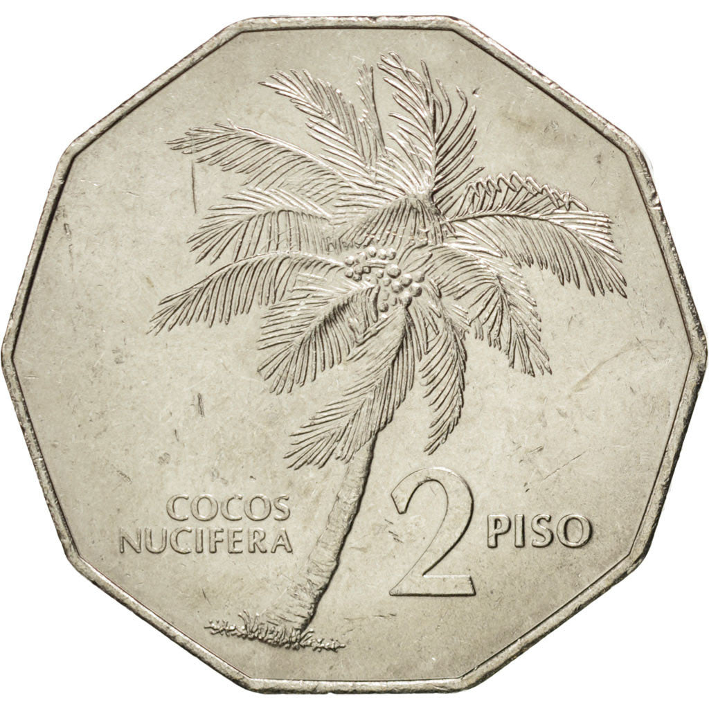 Coin, Philippines, 2 Piso, 1983, MS(63), Copper-nickel, KM:244