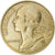 Moeda, França, Marianne, 20 Centimes, 1969, Paris, VF(30-35), Alumínio-Bronze