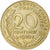 Moneta, Francja, Marianne, 20 Centimes, 1980, Paris, VF(30-35), Aluminium-Brąz
