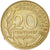 Moeda, França, Marianne, 20 Centimes, 1964, Paris, VF(30-35), Alumínio-Bronze