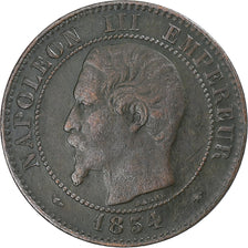 Coin, France, Napoleon III, Napoléon III, 2 Centimes, 1854, Strasbourg