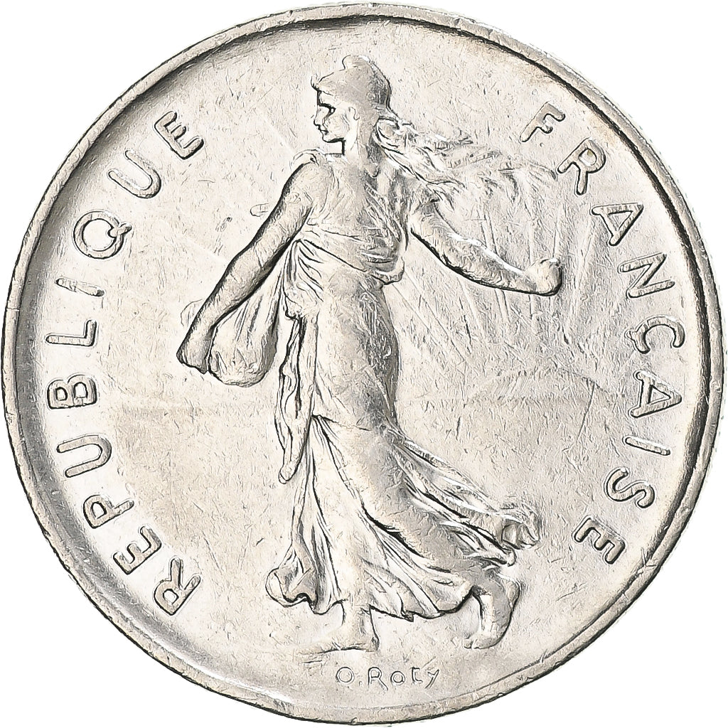 Coin, France, Semeuse, 5 Francs, 1979, Paris, EF(40-45), Nickel Clad