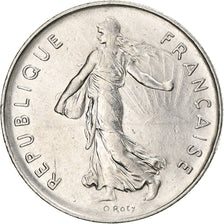 Coin, France, Semeuse, 5 Francs, 1989, Paris, AU(50-53), Nickel Clad