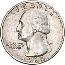 Coin, United States, Washington Quarter, Quarter, 1960, U.S. Mint, Philadelphia