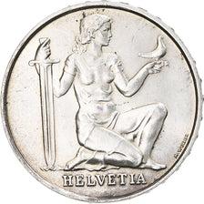 Moneta, Svizzera, Helvetia, 5 Francs, 1936, Bern, SPL-, Argento, KM:41