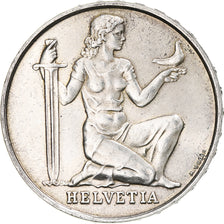 Coin, Switzerland, Helvetia, 5 Francs, 1936, Bern, AU(55-58), Silver, KM:41