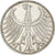 Moneda, ALEMANIA - REPÚBLICA FEDERAL, 5 Mark, 1958, Karlsruhe, MBC, Plata
