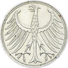 Moneta, GERMANIA - REPUBBLICA FEDERALE, 5 Mark, 1972, Hamburg, SPL-, Argento