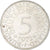 Coin, GERMANY - FEDERAL REPUBLIC, 5 Mark, 1972, Stuttgart, AU(55-58), Silver