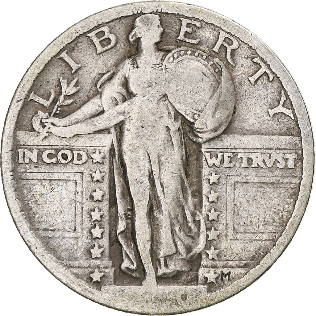 Monnaie, États-Unis, Walking Liberty Half Dollar, Half Dollar, 1917, U.S. Mint