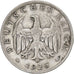 Moneda, ALEMANIA - REPÚBLICA DE WEIMAR, 2 Mark, 1926, Munich, MBC, Plata, KM:23
