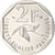 Munten, Frankrijk, Guynemer, 2 Francs, 1997, ZF+, Nickel, KM:1187