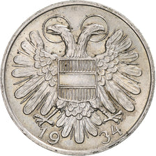 Monnaie, Autriche, Schilling, 1934, TTB+, Cupro-nickel, KM:2851