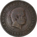 Coin, Portugal, Carlos I, 20 Reis, 1892, VF(20-25), Bronze, KM:533