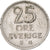 Moneta, Svezia, Gustaf VI, 25 Öre, 1964, BB, Rame-nichel, KM:836