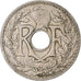 Moneta, Francja, Lindauer, 25 Centimes, 1937, EF(40-45), Miedź-Nikiel, KM:867a