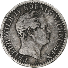 Moneta, Landy niemieckie, PRUSSIA, Friedrich Wilhelm IV, 1/6 Thaler, 1847