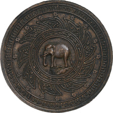 Moneta, Thailandia, Baht, 1860, Rama IV, BB+, Bronzo