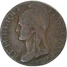 Munten, Frankrijk, Dupré, 5 Centimes, AN 4, Paris, FR, Bronzen, KM:635.1
