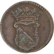 Coin, NETHERLANDS EAST INDIES, 1/2 Duit, 1754, Utrecht, VF(30-35), Copper