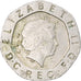Moneda, Gran Bretaña, Elizabeth II, 20 Pence, 1998, MBC, Cobre - níquel