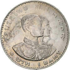Monnaie, Thaïlande, Rama IX, 5th Asian Games Bangkok, Baht, 1966, TTB