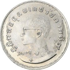 Coin, Thailand, Rama IX, Baht, 1972, AU(55-58), Copper-nickel, KM:96