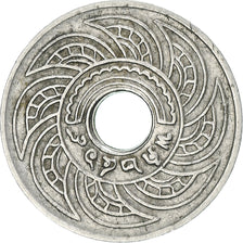 Coin, Thailand, Rama VI, 5 Satang, 1926 (2469), EF(40-45), Nickel, KM:36