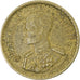 Coin, Thailand, Rama IX, 25 Satang = 1/4 Baht, 1957, VF(30-35), Aluminum-Bronze
