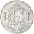 Coin, Luxembourg, Charlotte, Franc, 1955, EF(40-45), Copper-nickel, KM:46.2