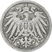 Monnaie, Empire allemand, Wilhelm II, 10 Pfennig, 1893, Berlin, TB+