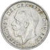 Coin, Great Britain, George V, Shilling, 1928, EF(40-45), Silver, KM:833