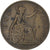 Moneta, Wielka Brytania, George V, Penny, 1927, VF(30-35), Brązowy, KM:826