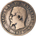 Moeda, França, Napoleon III, Napoléon III, 10 Centimes, 1856, Bordeaux