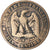 Moneda, Francia, Napoleon III, Napoléon III, 10 Centimes, 1856, Bordeaux, BC
