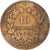 Moneda, Francia, Dupuis, 10 Centimes, 1898, Paris, BC+, Bronce, KM:843
