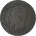 Moneda, Francia, Napoleon III, Napoléon III, 5 Centimes, 1854, Lille, BC