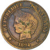 Coin, France, Cérès, 2 Centimes, 1894, Paris, VF(20-25), Bronze, KM:827.1