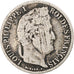 Moneta, Francia, Louis-Philippe, 1/2 Franc, 1839, Paris, MB, Argento, KM:741.1