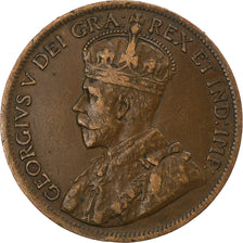 Coin, Canada, George V, Cent, 1916, Royal Canadian Mint, Ottawa, EF(40-45)
